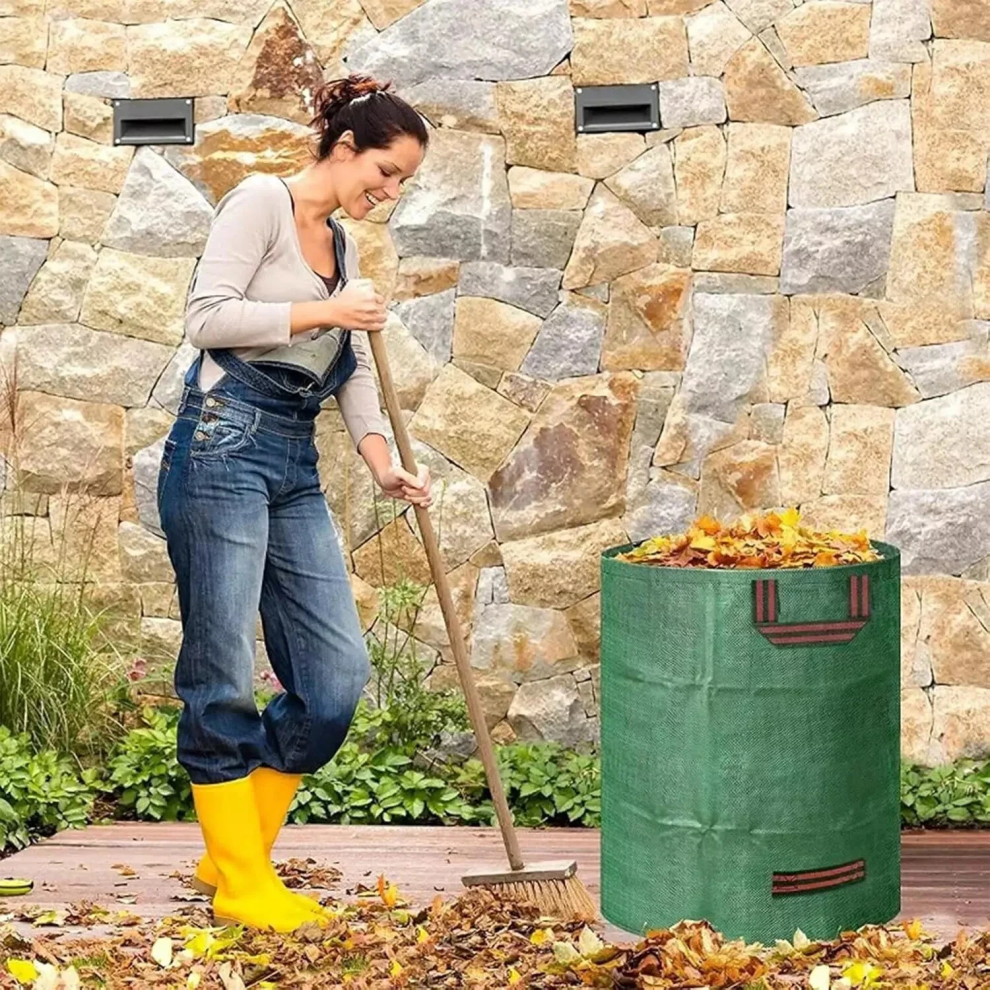 3Pcs Heavy Duty Garden Waste Bags with Gloves
