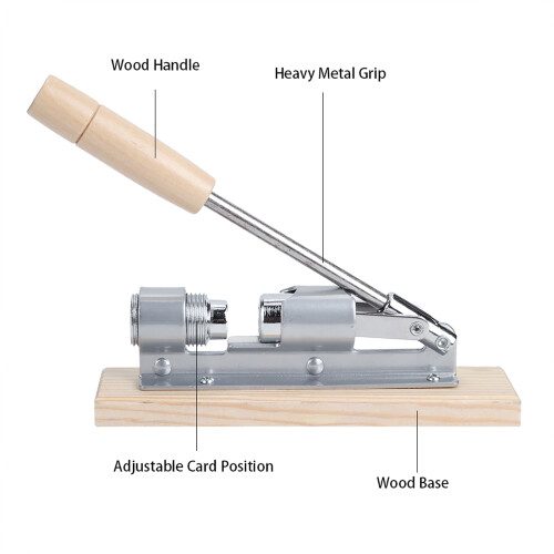 Aluminum Alloy Walnut Nut Cracker Hand Press 15x20cm Kitchen Tool 2