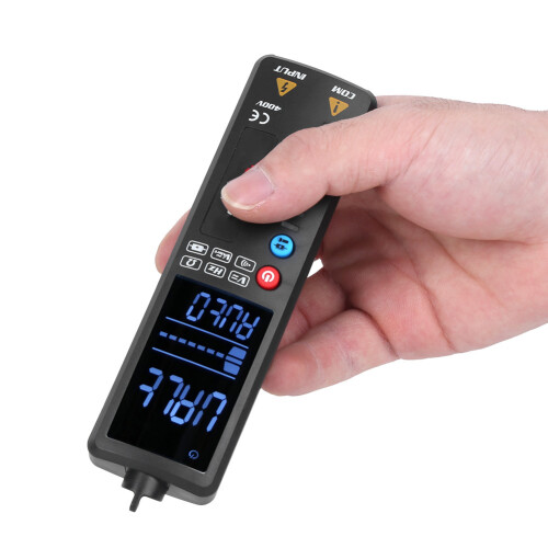 Digital LCD Dual Mode Smart Multimeter Voltage Resistance Frequency Tester