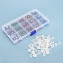 Plastikpuppenzwillinge 100 x 12 mm für DIY-Teddybär Plüschtier-Zubehör