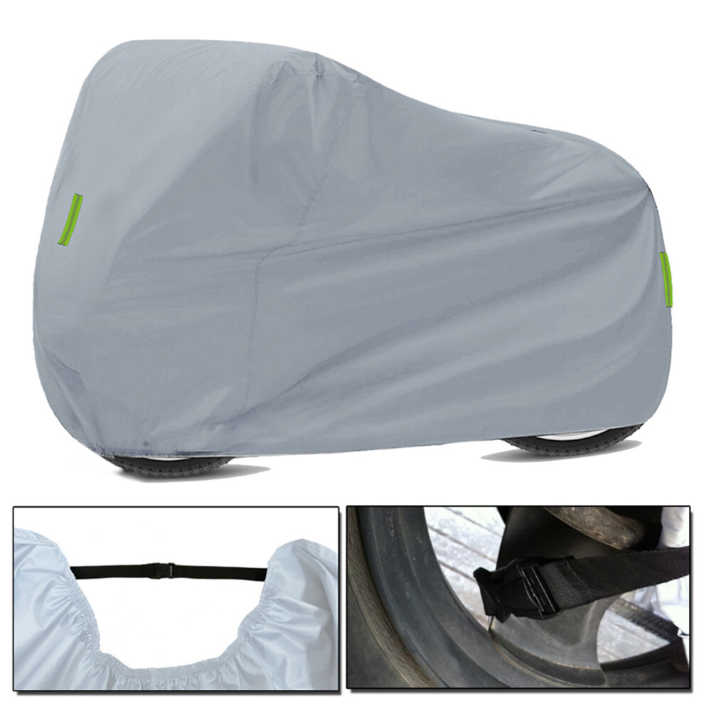 Outdoor Motorcycle Cover Waterproof M-XXXXL 210D Oxford Cloth for All Seasons-image-OPC-PJ6R9CV-NEW