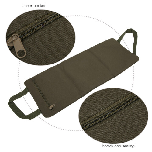 Durable Army Green Freeweight Sandbag - Leakproof Inner Bag 2