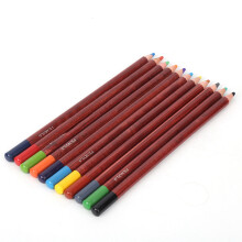 12Pcs Pastel Pencils Set, Wooden Art Supplies, Landscape & Image Colors