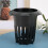 50Pcs Greenhouse PP Hydroponic Mesh Pots, Black, 4.9cm Top Diameter 4