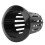 50Pcs Greenhouse PP Hydroponic Mesh Pots, Black, 4.9cm Top Diameter 6