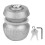 Universal Trailer Hitch Lock with 2 Keys Alloy Secure Lock for Most Couplings 2
