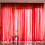Polyester Window Voile Curtain Sheer Panels 1x2.7m Red Modern Simple 4