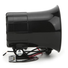 Motorrad 12V 30W Hupe mit 3 Tönen Autosirene Megafon Notfall-Warnsirene
