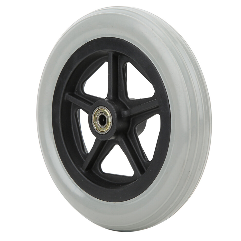 7 Inch Wheelchair Front Wheel Rubber Wheel for Disabled Walk Chairs
