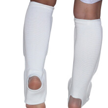 2Pcs Thicken Sport Shin Guards for Karate Muay Thai, XL, Size 51cm