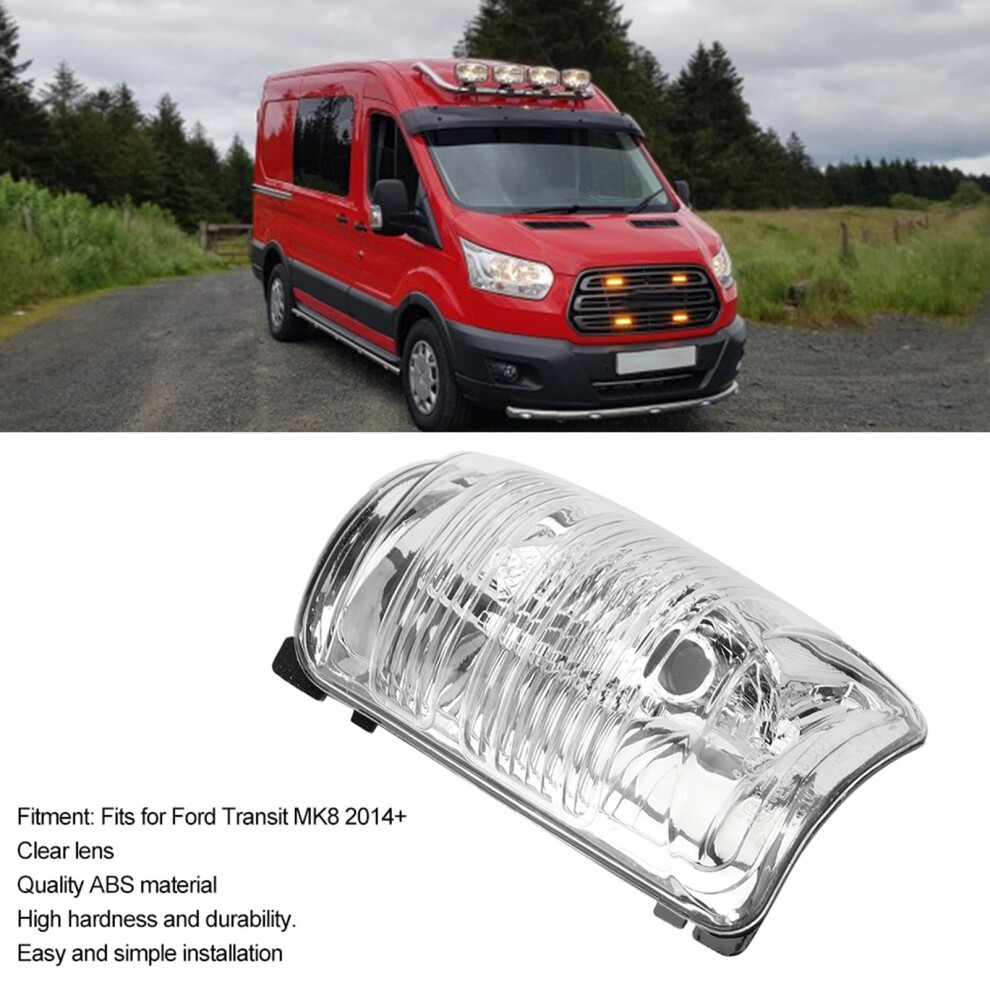 Clear Lens Replacement For Ford Transit Mk8 2014+ Right Wing Mirror 4621329917952