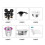 Stainless Steel Refillable Coffee Capsules for A MODO MIO – 60pcs 13