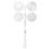 150 Optical Flipper 6pcs Set with Visual Card for Eye Exercise 7
