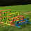 5Pcs Adjustable Orange Soccer Hurdles for Speed & Agility Training 8