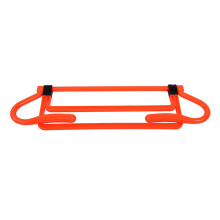 5Pcs Adjustable Orange Soccer Hurdles for Speed & Agility Training