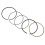 Gasoline Generator Piston Ring Set for 168F 5.5/6.5, Iron Material 9