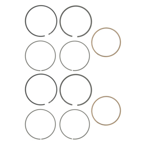 Gasoline Generator Piston Ring Set for 168F 5.5/6.5, Iron Material 1
