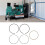 Gasoline Generator Piston Ring Set for 168F 5.5/6.5, Iron Material 10