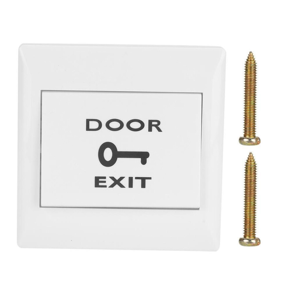 12-24v Wall Push Exit Release Button Switch Panel For Home Door Access Control System (pt)