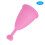 Heart Shaped Pink S Menstrual Cups - Soft Secure & Environmentally Safe 1
