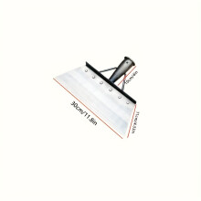 1pc Edelstahlgarten Unkraut & Mehrzweckmetall -Unkrautabzieher - Ergonomischer Griff, scharfe Klingen