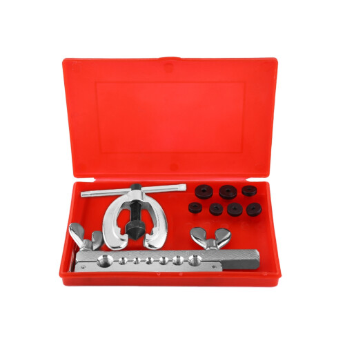 9pcs Pipe Flaring Tool Kit Copper Brass Aluminum Flare Dies Storage Case 1