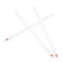3Pcs White Charcoal Pencils Ideal for Dark Paper and Art Highlights