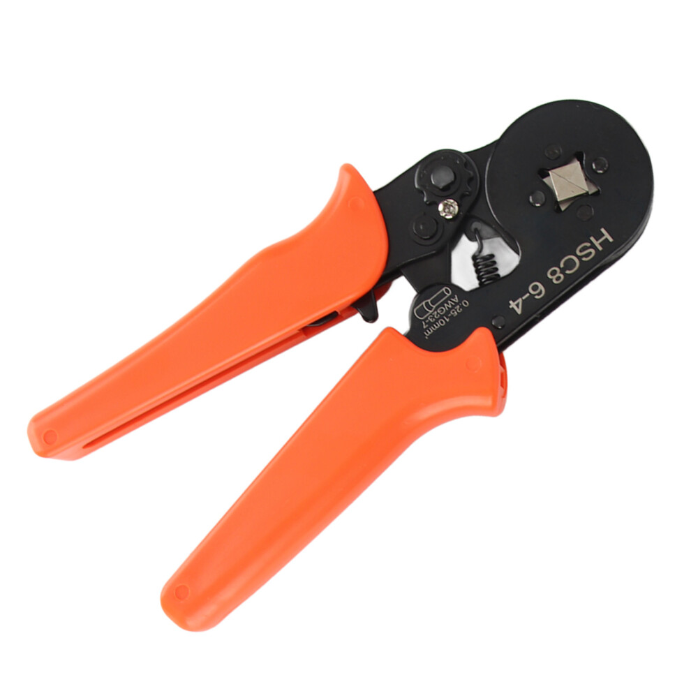 Hsc8 6-4 Self-Adjusting Ratchet Crimper Pliers + 800Pcs Insulated Terminals 9471329952751