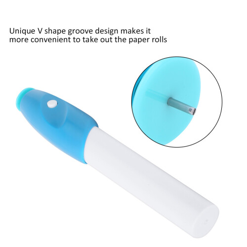 Electric Paper Winder with Unique V-Groove and Replaceable Heads 2
