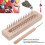 Kids Wooden Weaving Loom Rectangular Hand Knitting Machine with Crochet Hook 3
