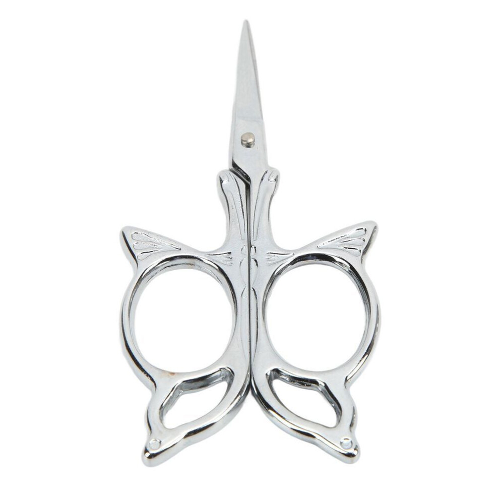 Embroidery Scissors Incisve Blades Pointed Design Lightweight Portable Silver Diy Tools Dressmaker