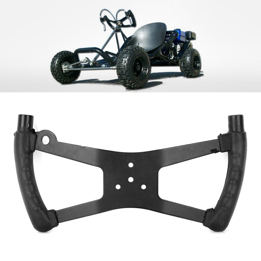 H Style Steering Wheel For Racing Kart Go Cart Auto Accessory Black 6941329964939