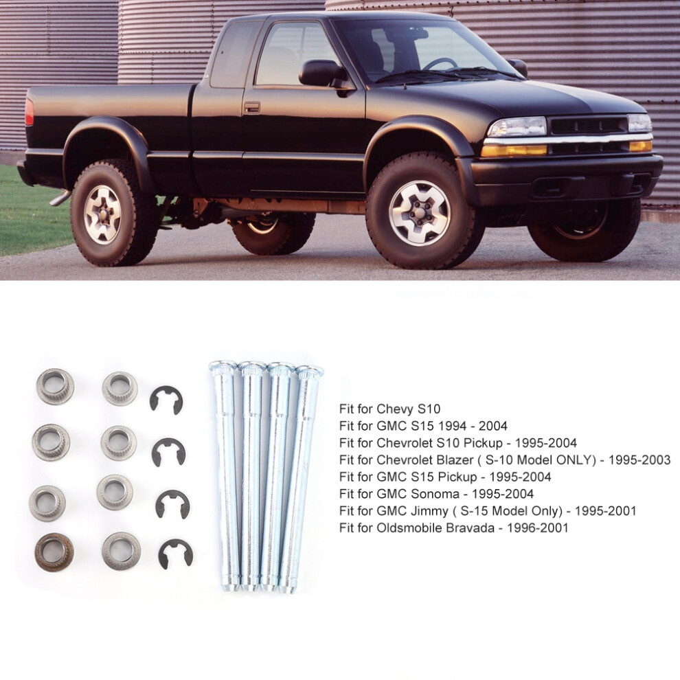 Door Hinge Pin Kit For Chevy S10 Gmc S15 1994-2004 Replacement 7901329968084