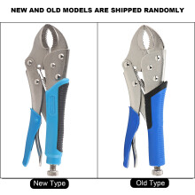 10 Inch Steel Curved Jaw Locking Pliers Riveting Welding Clamp