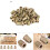50Pcs M6x15 Zinc Alloy Hex Socket Insert Nuts for Woodworker Projects 5
