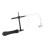 Adjustable U-Shape Hacksaw 12pcs with Spiral Blades Sawbow DIY Hand Tools Kit 12