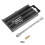 Micro Mini Portable Tool Set with 20pc 0.3-1.6mm Twist Drill Bits 2