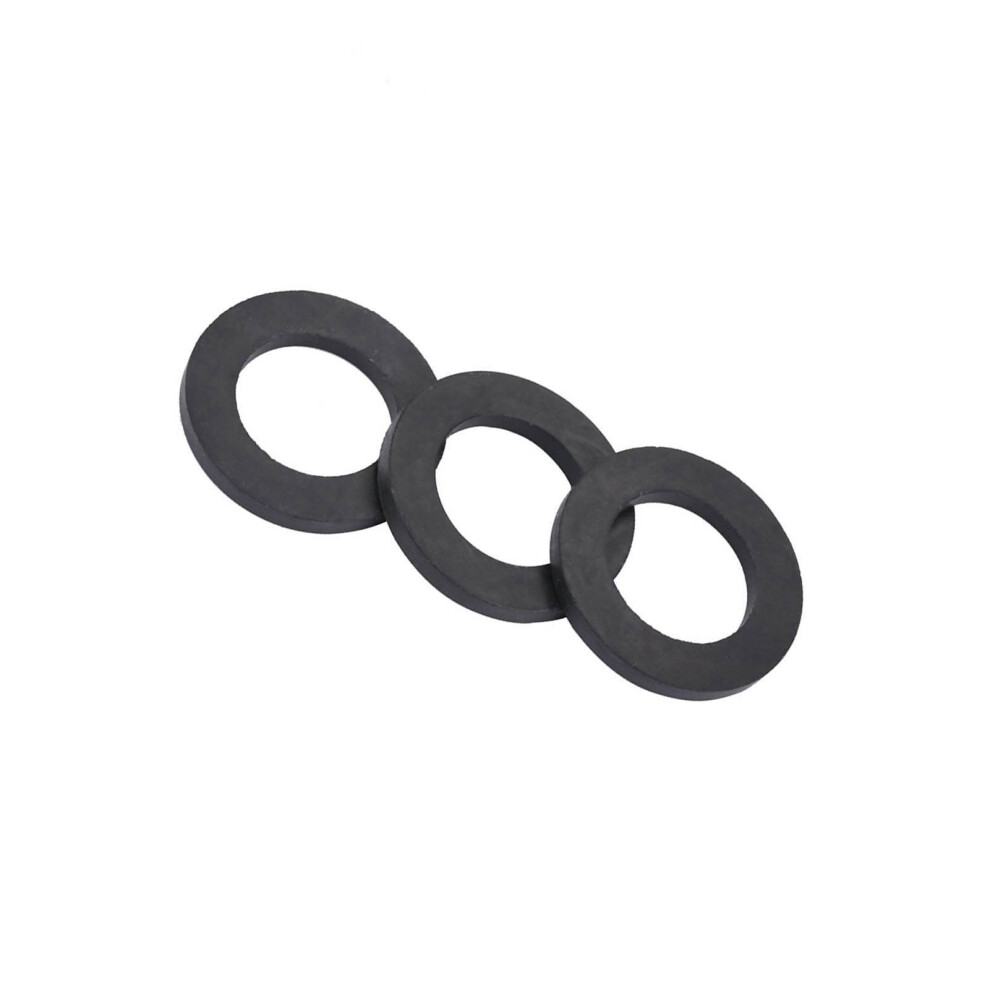 12pcs Rubber Washer Rings for Shower Faucet Water Pipe Sealing, Black-image-OPC-PJ6RWBT-NEW