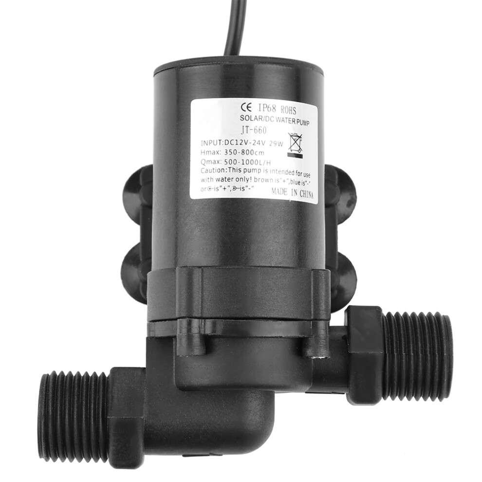 Compact 24V Dc Water Pump For Solar Heaters Easy Installation 7621329982407