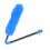 Blue Wool Paintball Barrel Cleaner Swab & Squeegee Buffer 3