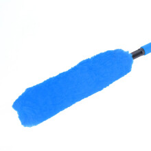 Blue Wool Paintball Barrel Cleaner Swab & Squeegee Buffer