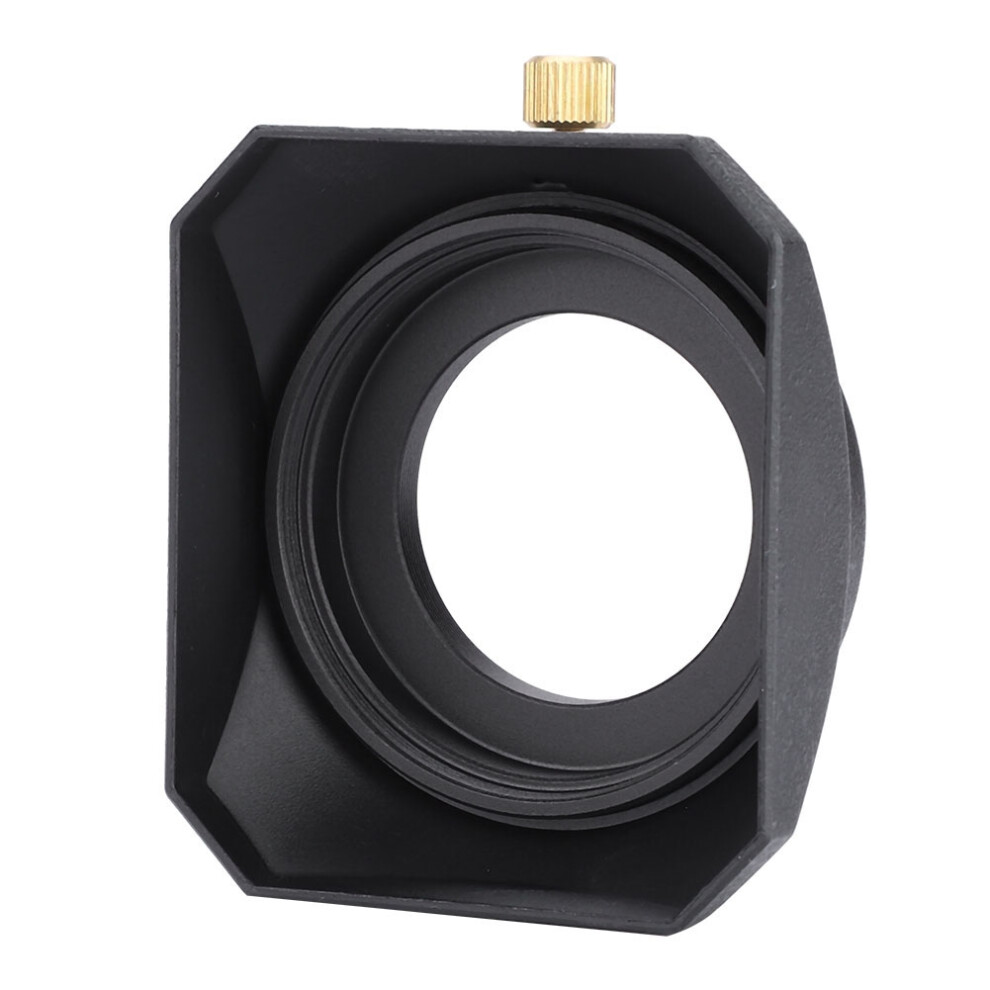Square Lens Hood Shade Accessory For Dv Camcorder 43Mm, Black 7891329980356