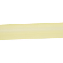 Yellow Polyurethane PU Rod 35mm OD, 8mm Bore, 500mm Length