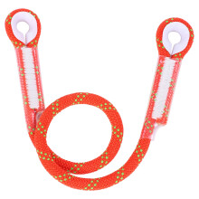 Outdoor Climbing Safety Rope 150cm, Nylon, Ring Bearing, Orange