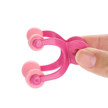 Nose Massager and Straightening Clips Set for Home and Travel Use