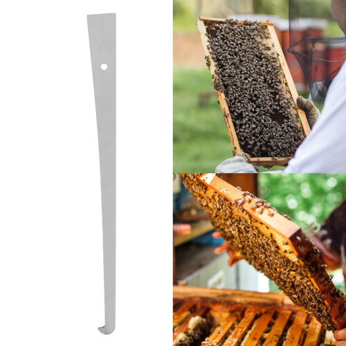 Stainless Steel Bee Hive Frame Cleaning Tool - Beekeeping Necessity 2