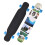 Longboards Skateboards 42 Inch Complete Longboard Double Kick Blue 1