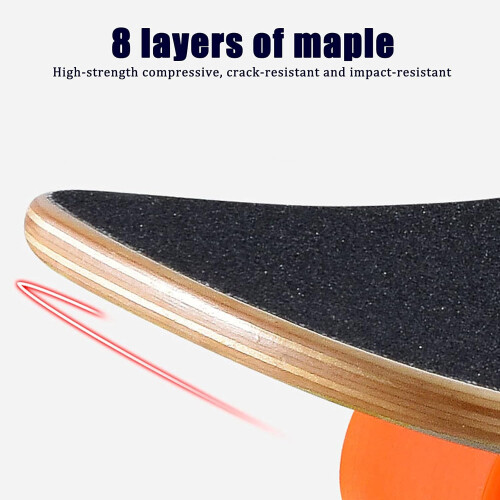 Longboards Skateboards 42 Inch Complete Longboard Double Kick Blue 1