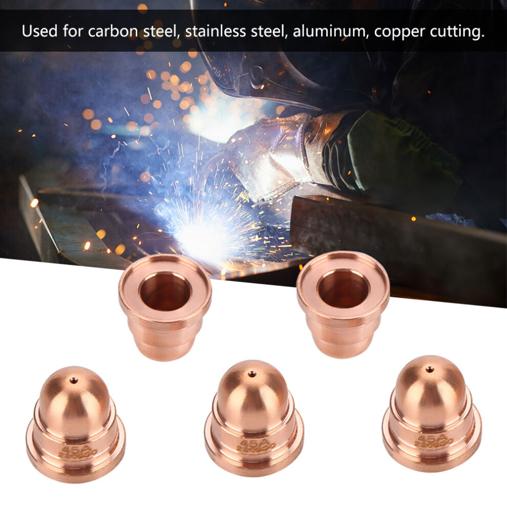 5Pcs Plasma Cutter Nozzles Tips 220930 For Max65 Cnc Machine Consumables Uk 4631329996345