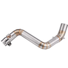 Motorcycle Exhaust Link Pipe for 390 2013-2016 Stainless Steel 51mm